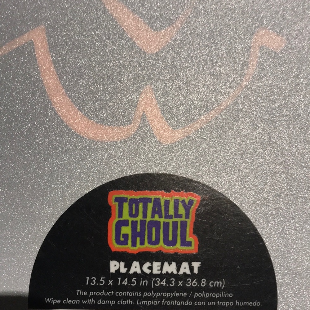 Set of 5 placemat - Totally Ghoul 🐱🖤 - Picture 3 of 3